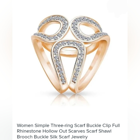 Chiffon Black Music Note Print Wrap Scarf White + Scarf Buckle - Picture 14 of 16